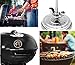 HomeTools.eu® - Termómetro analógico resistente a la temperatura para barbacoa, termómetro de...