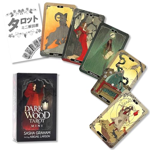 _[NEbh ^bg ~j Dark Wood Tarot Mini Deck ^bg肢 {t Ki ^bgJ[h 78 ~jTCY