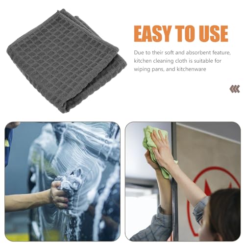 STOBAZA Pano De Lavagem De Louça Multiuso Toalha De Limpeza Toalha De Prato Absorvente De Água Para