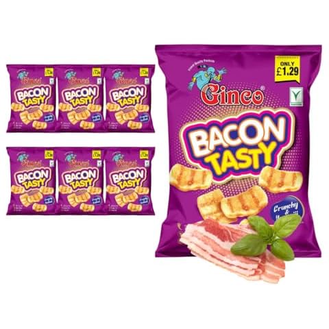 Ginco Bacon Tasty Crisps - Smoky Snack Pack Cover