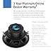 Planet Audio AC10D Anarchy Series 10 Inch Car Subwoofer - 1500 Watts Max, Dual 4 Ohm Voice Coil, Sold Individually