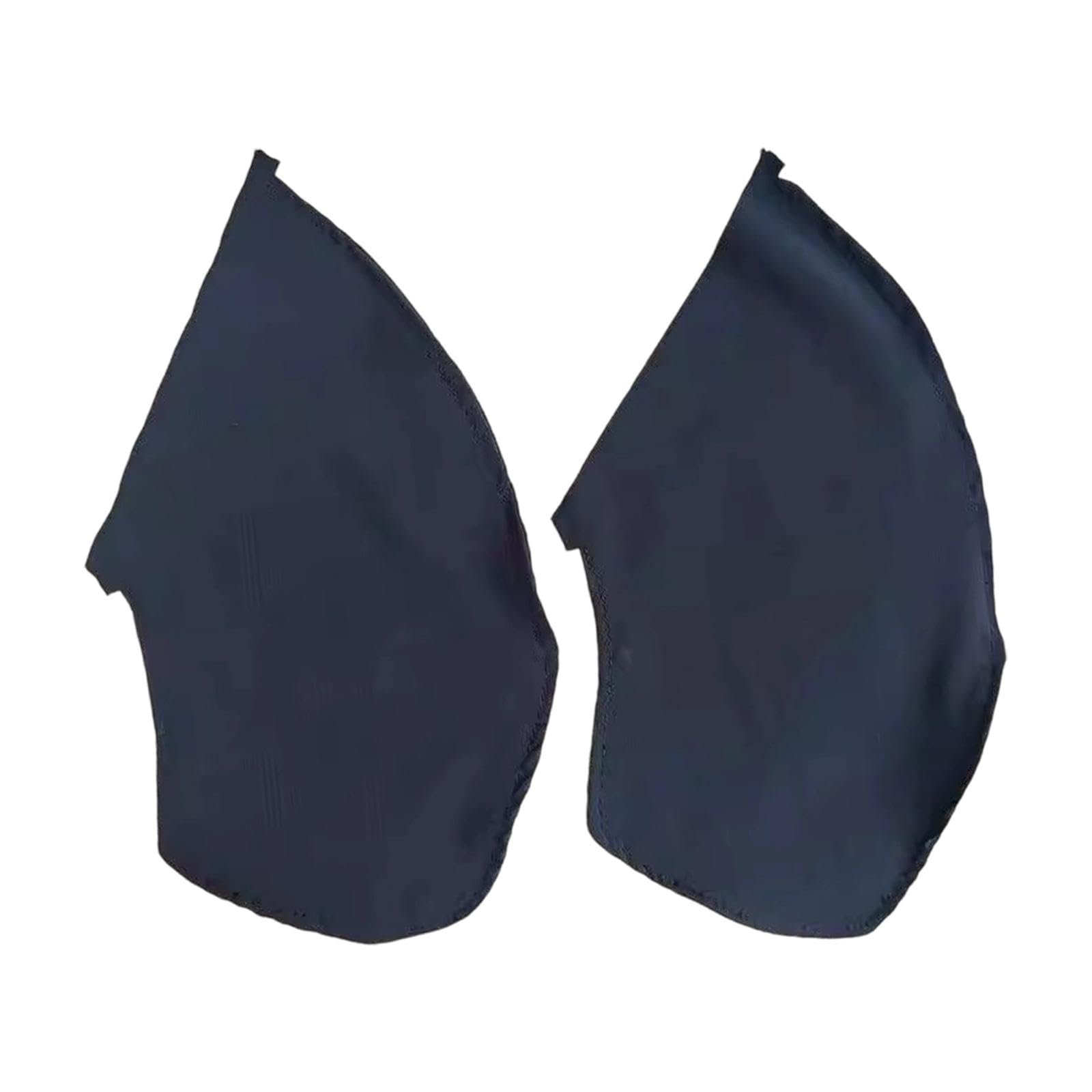 Hellery 2x Sew-in Side Pockets, Lightweight, Versatile, Secure Inner Pocket for Trousers And Skirts, black