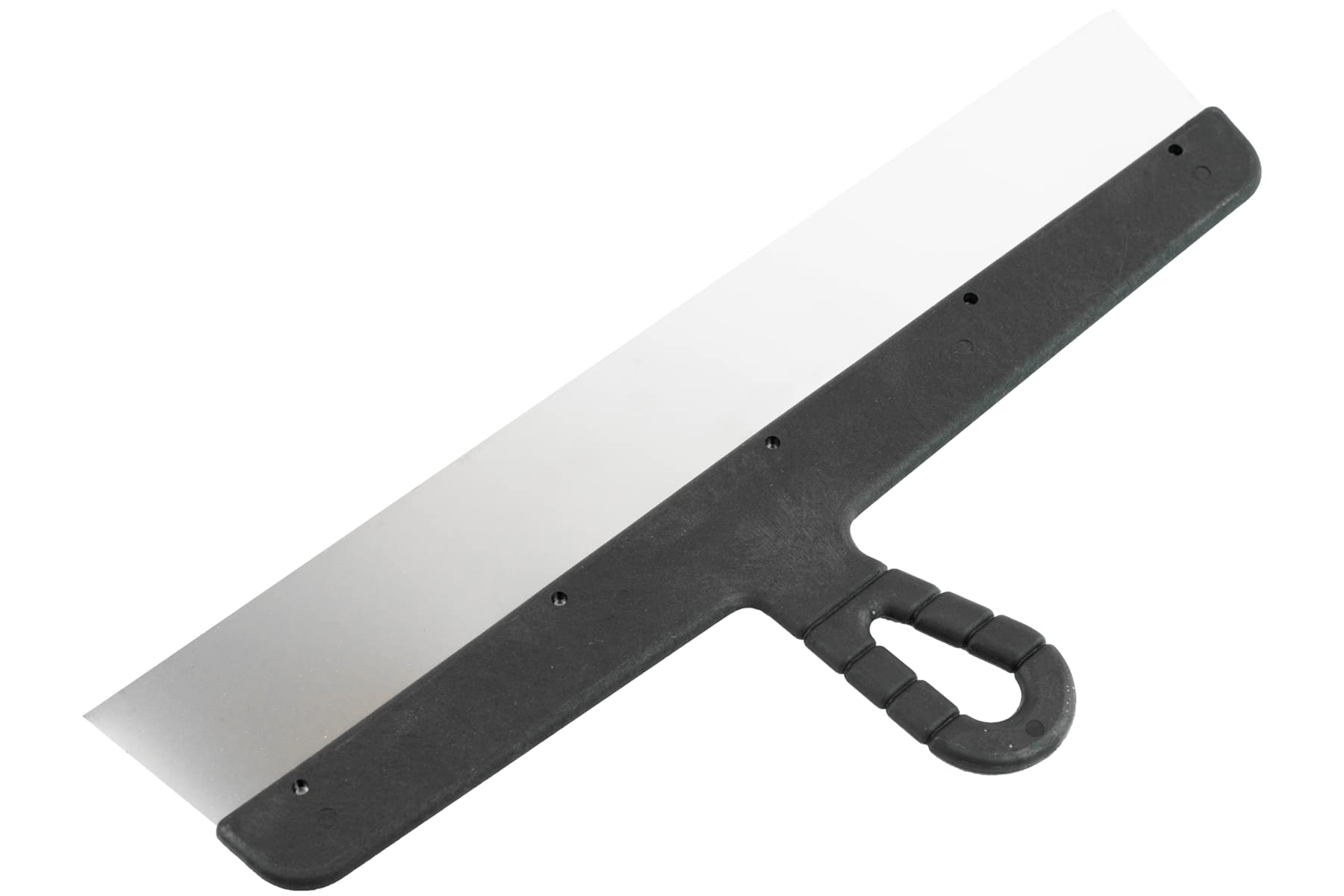 Toolty Multi-Colour Stainless Steel Taping Knife, Flexible Wall Putty Knife, Drywall Scraper, Finishing Coat Spatula - 450Mm (17.72") - Diy - Tlty-0923