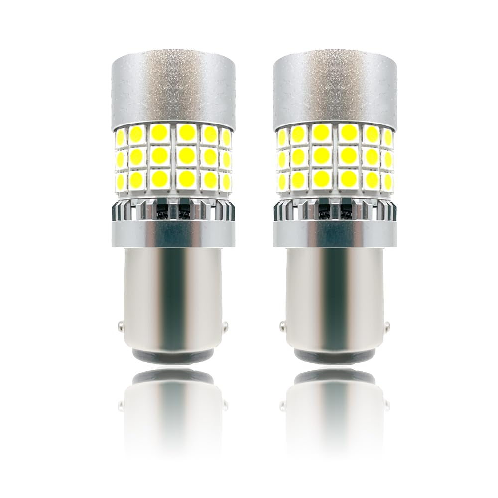 2x ledlampen Philips W21/5W Ultinon PRO7000 - Wit 6000K 12/24V - T20