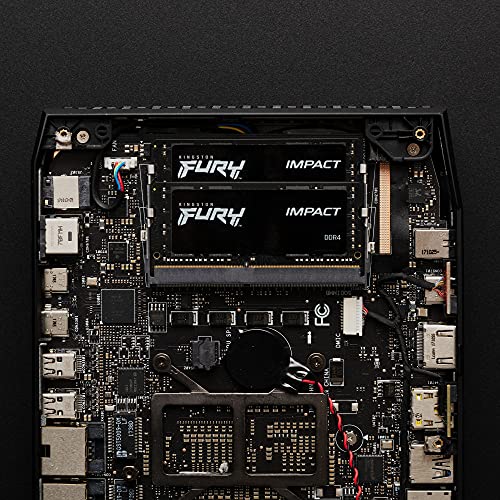 Kingston FURY Impact 64GB (2x32GB) 3200MT/s DDR4 CL20 Laptop Memory Kit of 2 | Intel XMP | AMD Ryzen | Plug n Play | Low Power Consumption | KF432S20IBK2/64 by Kingston - Image 5