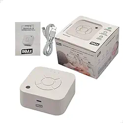 Genérico Aparelho Ruído Branco para Sono e Relaxamento do Bebê com 9 Sons Bateria Led USB