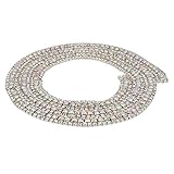 Puedes utilizar esta cinta de diamante para alabear alrededor de candelabros, repostería, servilletas, adornos y cajas de regalo para crear un aspecto verdaderamente elegante.