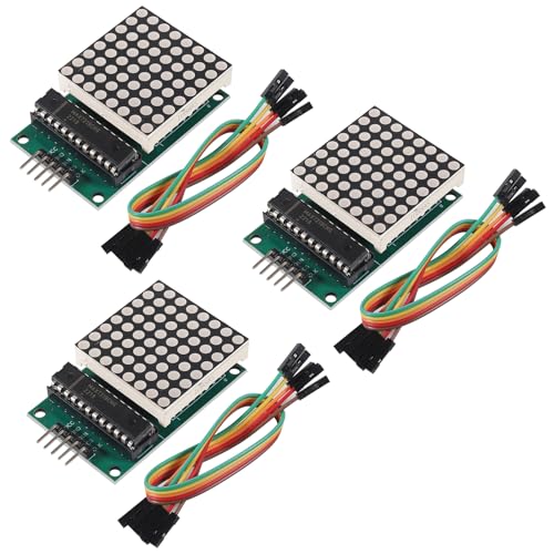 Afficheur DEL MAX7219 Arduino rouge pour créer votre horloge connectée DIY