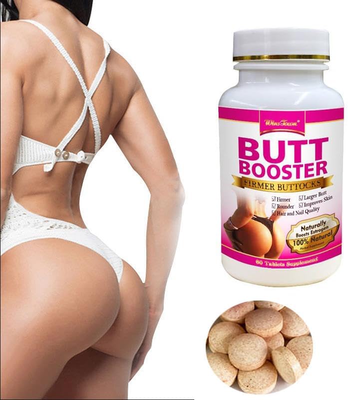 Miniatura 2 de Píldoras para mejorar los glúteos, tableta de refuerzo de glúteos, menciona las nalgas naturales a base de hierbas con extracto de raíz de maca,