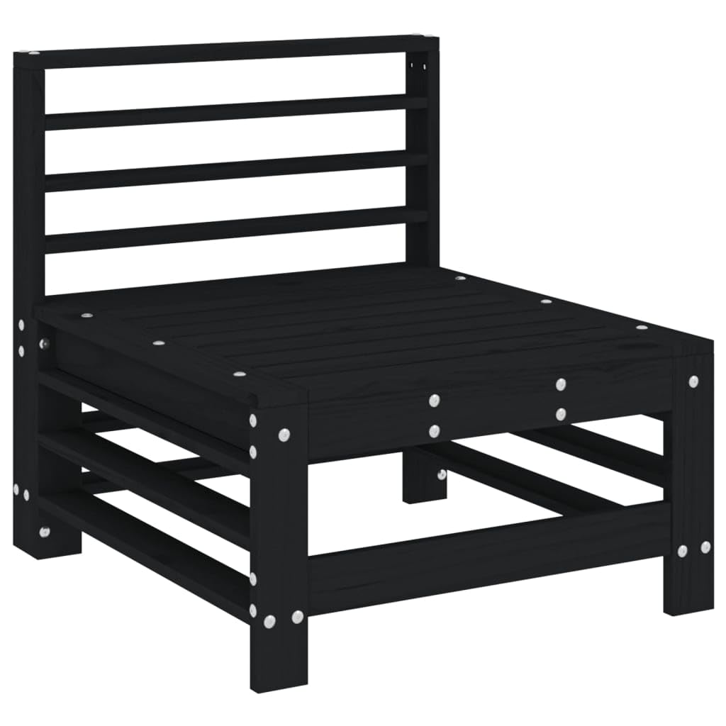 Divano Pallet Modulare da Giardino con Posti in Legno di Pino Impregnato con Cuscini,Divano Modulare Giardino da Esterno,Divano in Legno,Divano Posti da Giardino,Divano Modulare,Divano Centra
