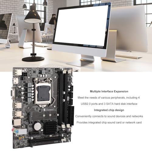Gaming Moderkort H55 LGA 1156 med DDR3 och 8 Kanals Minne