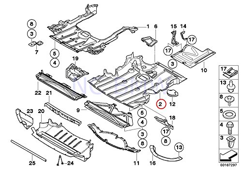 BMW Genuine Underhood Shield