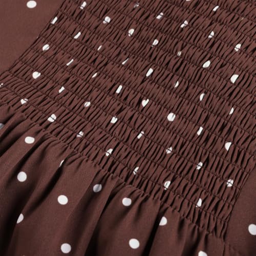 Image of Belle Poque Women Sun Dresses Midi Ruffle Dress