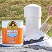 Gorilla Patch & Seal Liquid Rubber Waterproof Sealant, White, 32 Ounce (Pack of 1) - Seals Out Water, Air, and Moisture