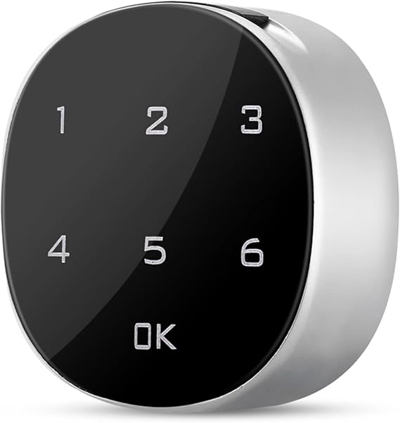 Digital Password Safe Lock, Advanced Digital Electronic Password Coded Lock, Ideal for Cabinets Mailboxes Files Sauna Drawers