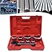 7 Dies Pipe Threader, Ratcheting Pipe Threading Tool Set 3/8