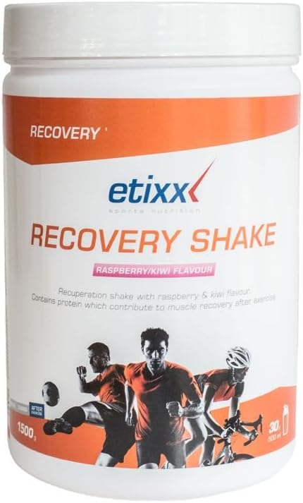 EtixxRecovery Shake, Raspberry/Kiwi Flavor - 1500 g