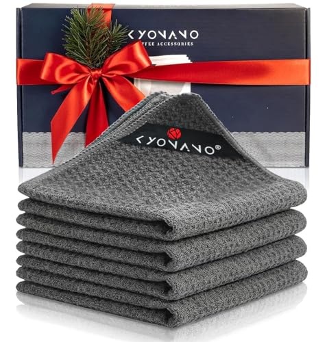 KYONANO Espresso Barista Towels 4 Pack