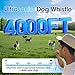 KIVORA 4 Pack Dog Whistle to Stop Barking Neighbors Dog,304 Stainless Steel Adjustable Ultrasonic Silent Dog Training Whistle for Recall & Bark Control,Professional Whistle Suitable for All Dogs