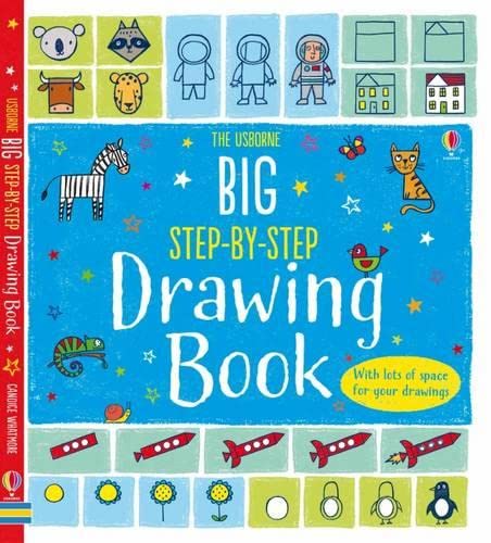 Big Step-by-Step Drawing Book: Amazon.co.uk: Fiona Watt, Candice ...