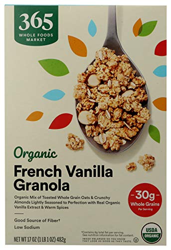 365 by Whole Foods Market, Organic Cereal, French Vanilla Granola, 17 Ounce