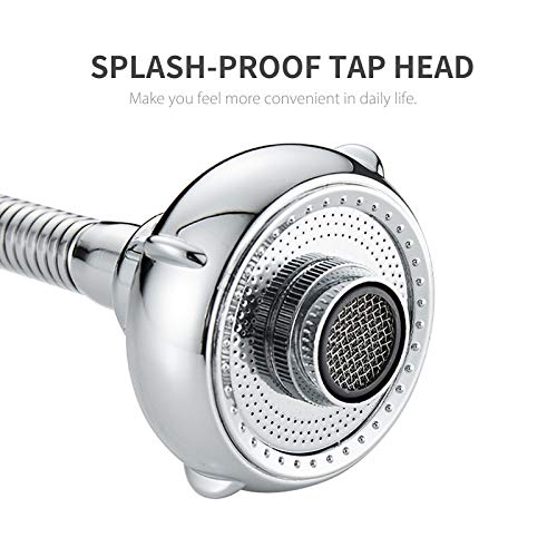 Torneira de torneira giratória 360 ° Extender torneira de água à prova de respingos Pulverizador de