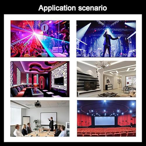 Supresor Digital de Retroalimentación, Procesador de Audio Anti-Howling de 6 Entradas y 6 Salidas, Nivel 5 Digital Anti-Howling, Retención de Alta Fidelidad de 12 Etapas, para Escenario y Conferencias miniatura 7