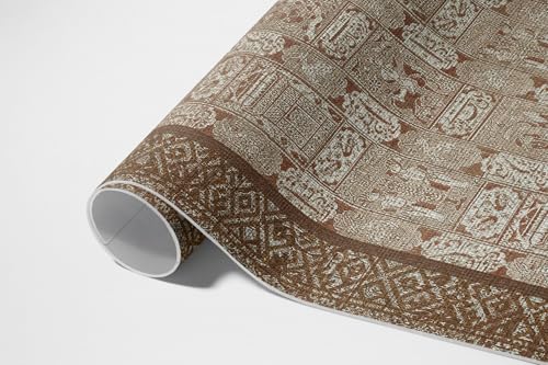 Tapis en vinyle entretien facile pour cuisine et couloir résistant aux taches 120x180