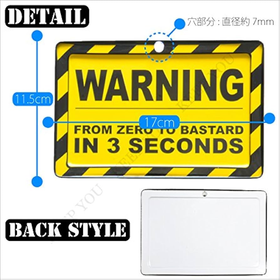 Amazon.co.jp: ブリキ看板 ミニサイズ barricade-1-10.ENTRY