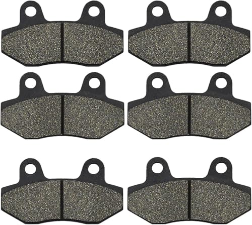 �u���[�L�p�b�h �p��Hyosung�� �p��Comet GT125 GT250 Naked GT 125 250�p�o�C�N�u���[�L�p�b�h(3 pairs)