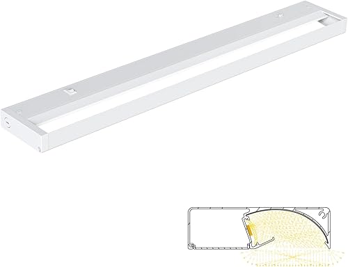 Iluminación LED indirecta para debajo del gabinete de 36 pulgadas, cableada, 1920 lúmenes, 3 ajustes de color, 3000 K3500 K4000 K, luces de cocina