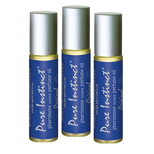 Pure Instinct Roll-On (3-Pack) - The Original Pheromone Infused Essential Oil Perfume Cologne