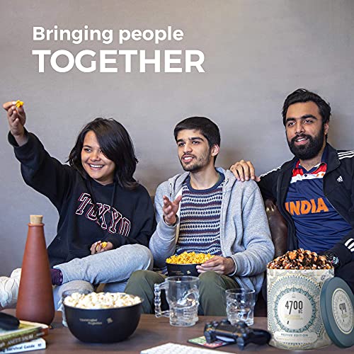 Image of 4700BC Gourmet Popcorn, Mocha Walnut Chocolate, Tin, 650g