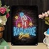 Neon Karaoke Battle tin sign, Vintage Neon Lights ... #4