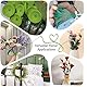 Blumendraht Grün, 100 Stück Draht zum Basteln mit Floristenband, Blumenstrauß Drahtstab, Floristikdraht für Bouquet Blumendeko Handwerk DIY (30cm)