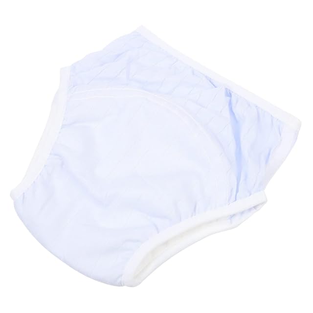 SUPVOX Breathable Cotton Boy Girl Potty Training Pants Leakproof Diaper Pants for Boys Girls Blue