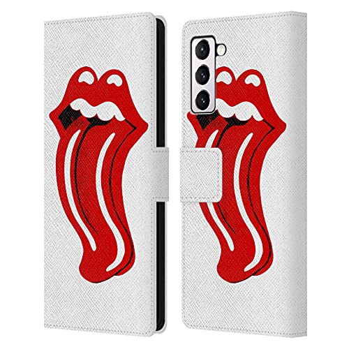 Carcasa de cuero premium para Samsung Galaxy S21+ con acabados de costura refinada