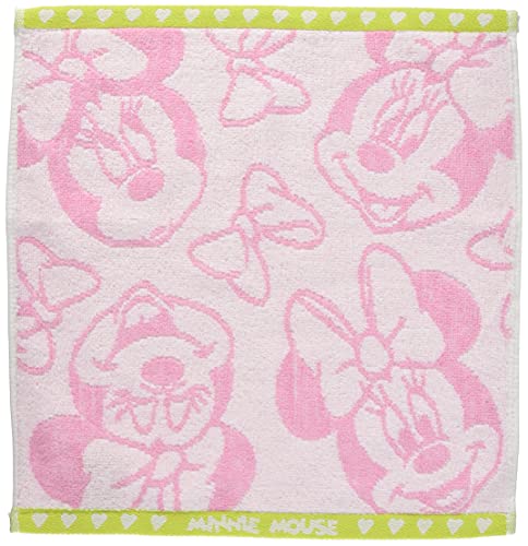 丸眞 ハンドタオル ディズニー ミニー リボン/ミニー 綿100% 抗菌防臭加工 2006013300