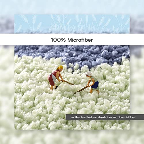 Cute Bath Mat For Bathroom, Super Soft Carpet Microfiber Shaggy Mat, Cartoon Bath Rug Fluffy Non Slip Water Absorbent Plush Rug Thick Washable Area Rug, 15.7 X 23.6 Inches, Rabbit #TOP3