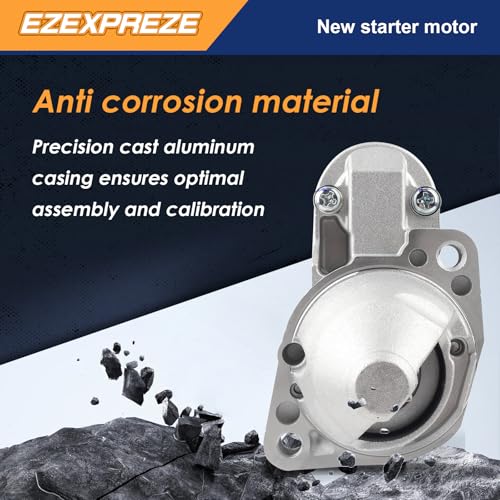Image of Ezexpreze 17994 Starter Compatible with Chrysler Sebring 2.4L 07-10 Dodge Avenger 2.4 08-10 Caliber 1.8L 2.0L 2.4 07-12 Journey 2.4 09-20 Compatible with Jeep Compass 07-17 Patriot 07-17 5034555AA