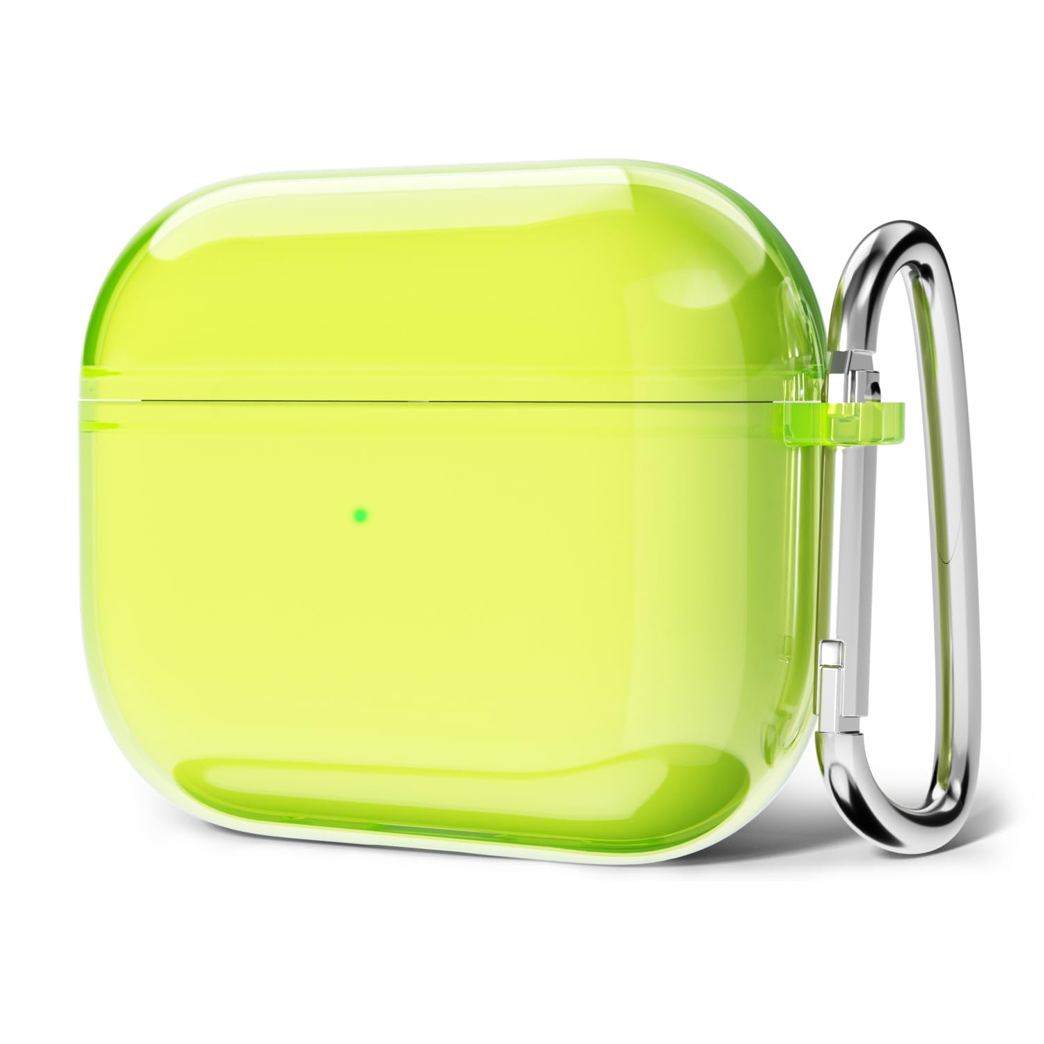 Svanove for Airpods 4 Case Clear Hard Plastic, Transparent Simple Cute Airpods 4th Generation Case with Keychain, Girly Y2k Aesthetic Trendy Airpods Cover Accessories for Women Girl, Pink — view 81