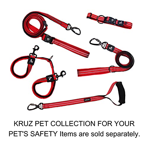 Collar para perro pequeño Kruz azul con ajuste reflectante miniatura 5
