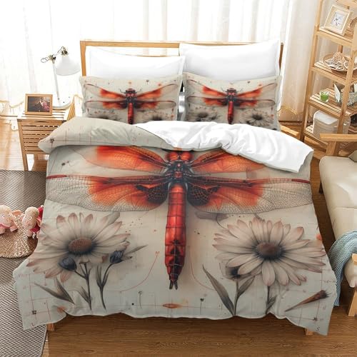 Housse de Couette 200x200 Double Burger Microfibre Hypoallergénique - 3