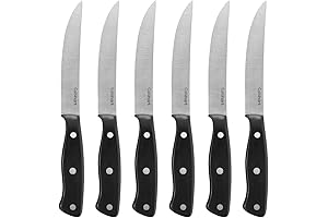 Cuisinart C77TR-S6SK Triple Rivet Collection: The Finest Straight Edge Steak Knives