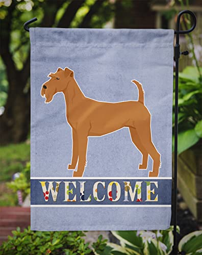 Drapeau de jardin de qualité supérieure Terrier Irlandais multicolore