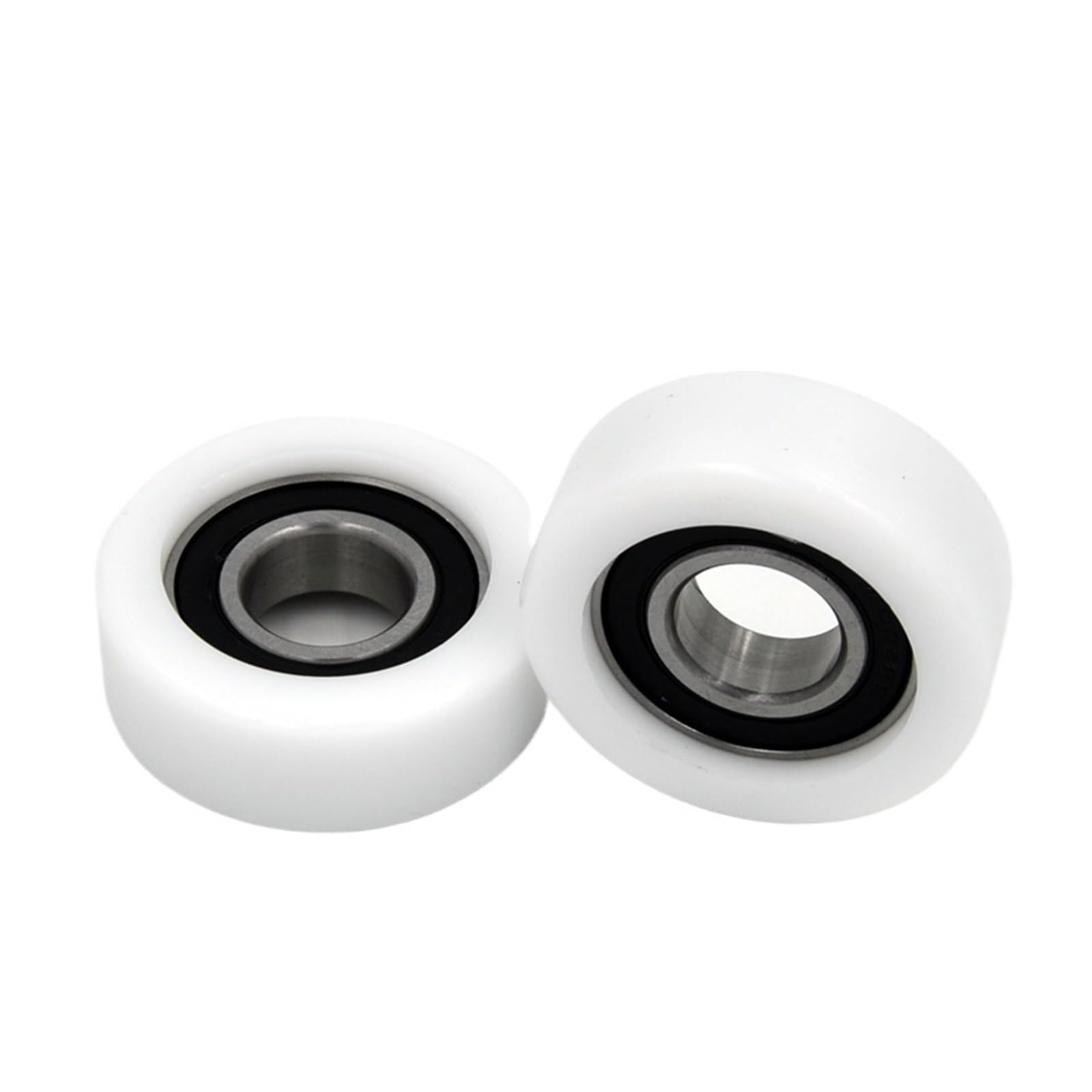 10 pièces/lot 20 * 56 * 20 poulie plastifiée 6004RS de 2.5 pouces, matériau polyuréthane POM, acier à roulement 6004RS diamètre du trou 20mm, diamètre 56mm.