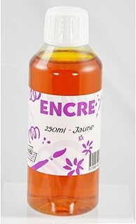 OZ INTERNATIONAL - Tinta para dibujar 250 ml (colores a elegir) - amarillo limón
