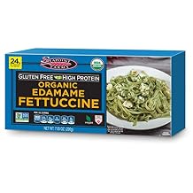 Seapoint Farms Organic Edamame Fettuccine, Healthy Gluten-Free Noodles, 3 Pack, 7.05 Ounce pack of 3