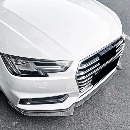 Diffuseur pare-chocs avant Audi A4 B9 Sline spoiler lèvre carbone