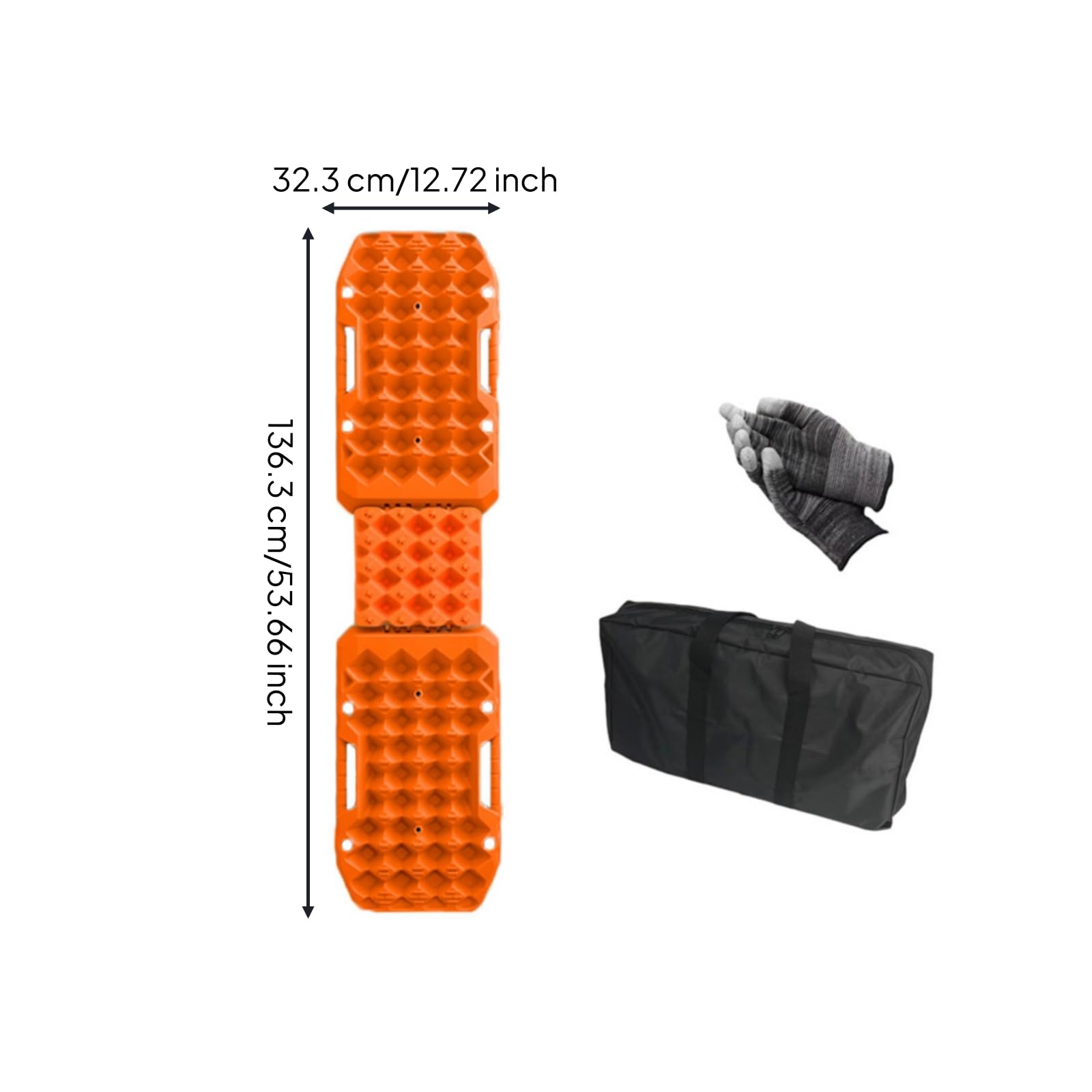Plancha satasco con Bolsa Conectable Rampa Recuperación Vehículo para Nieve